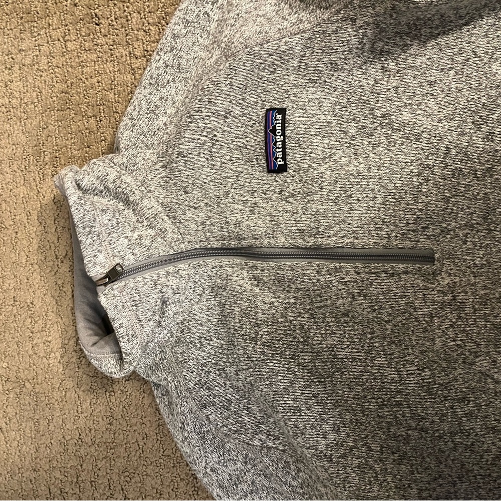 Patagonia Better Sweater Quarter-Zip Fleece Pullover - Women's EUC size M - Picture 3 of 9